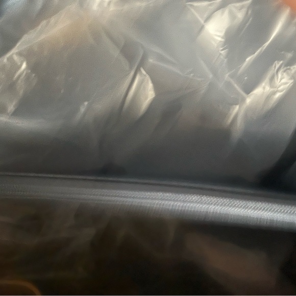 Denim handbag with tan outline. New by Miztique designer collection. Negotiable - Picture 5 of 6